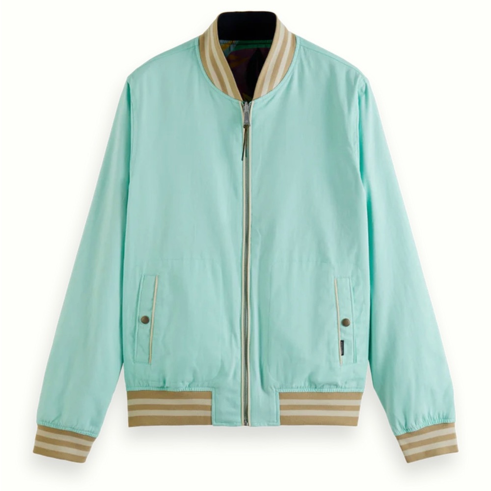 NWT Scotch & Soda Printed reversible bomber jacket - Picture 4 of 7